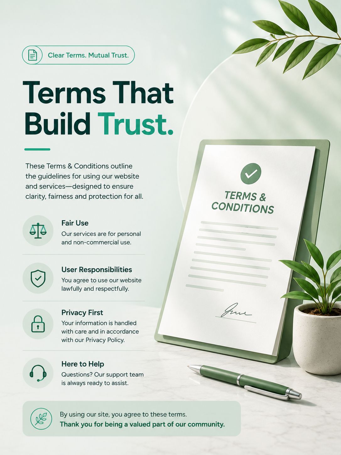 Terms and Conditions